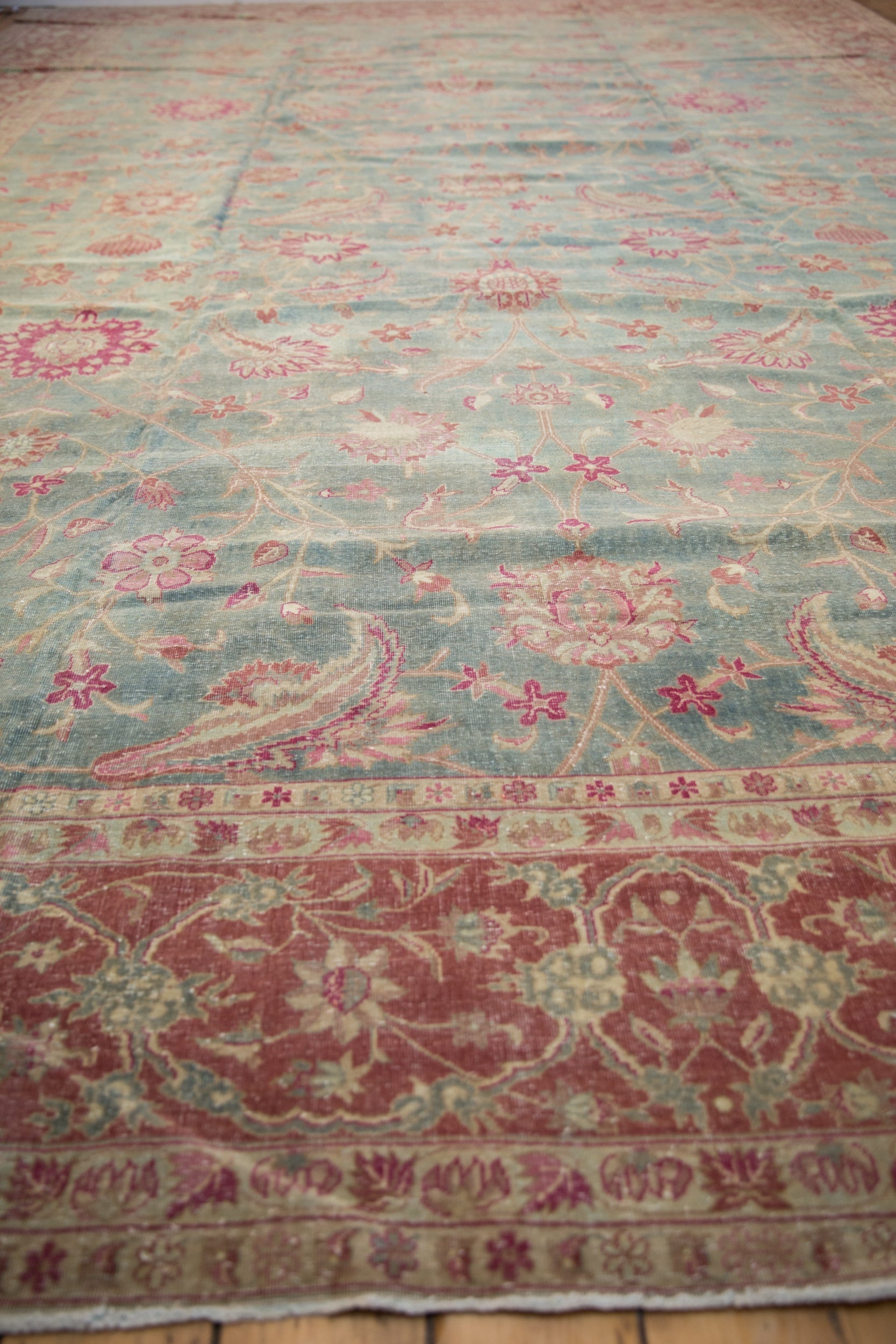 11.5x17 Vintage Distressed Yezd Carpet by Old New House® - product image 5 for Resin Society