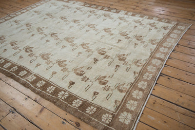 6x8.5 Vintage Distressed Oushak Carpet by Old New House® - product image 3 for Resin Society