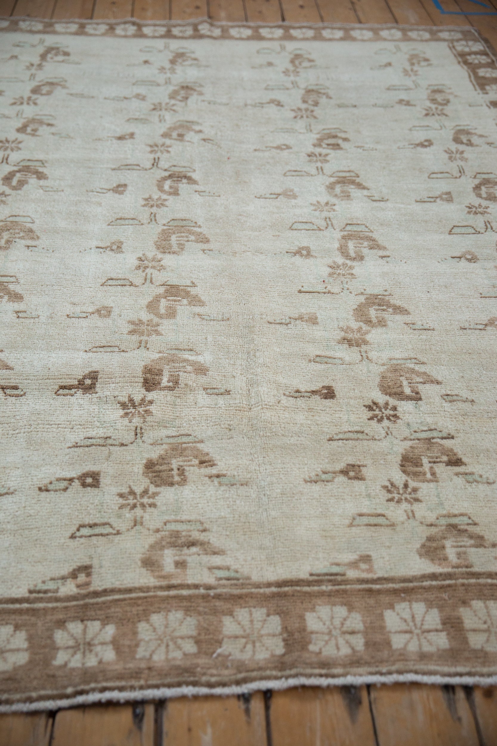 6x8.5 Vintage Distressed Oushak Carpet by Old New House® - product image 4 for Resin Society