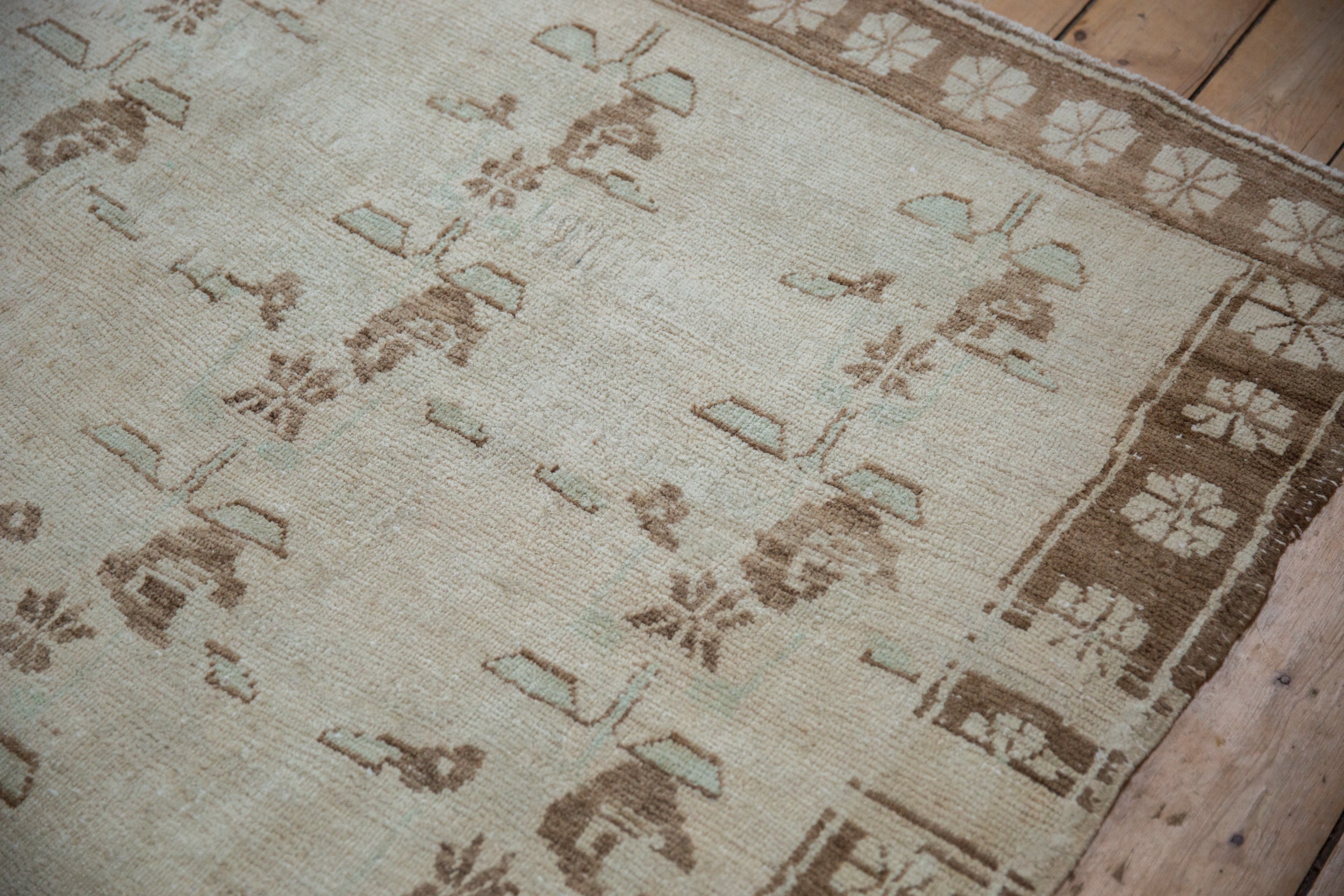 6x8.5 Vintage Distressed Oushak Carpet by Old New House® - product image 6 for Resin Society