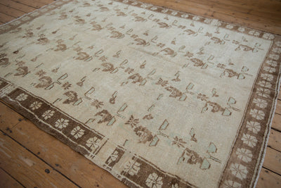 6x8.5 Vintage Distressed Oushak Carpet by Old New House® - product image 9 for Resin Society