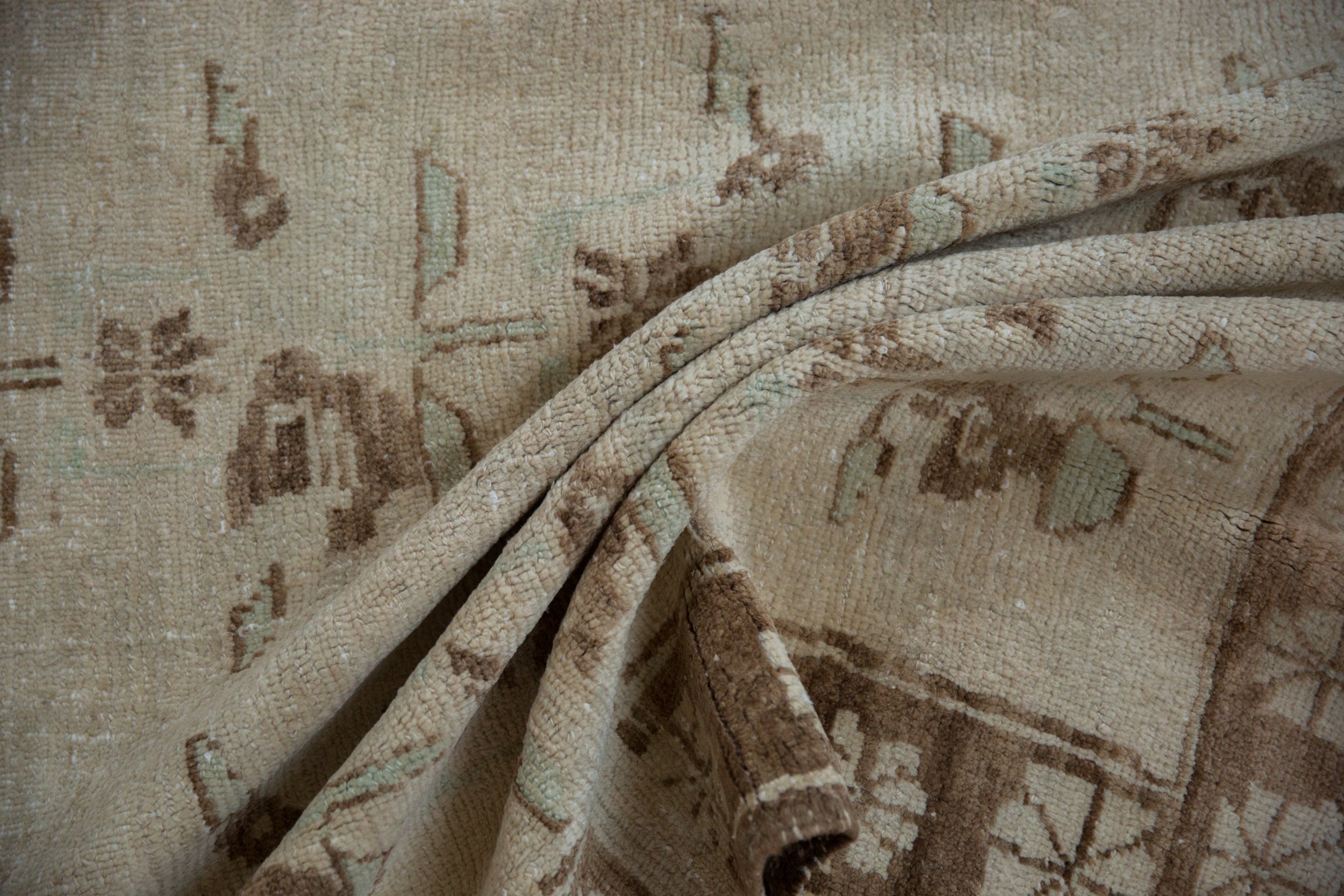 6x8.5 Vintage Distressed Oushak Carpet by Old New House® - product image 10 for Resin Society