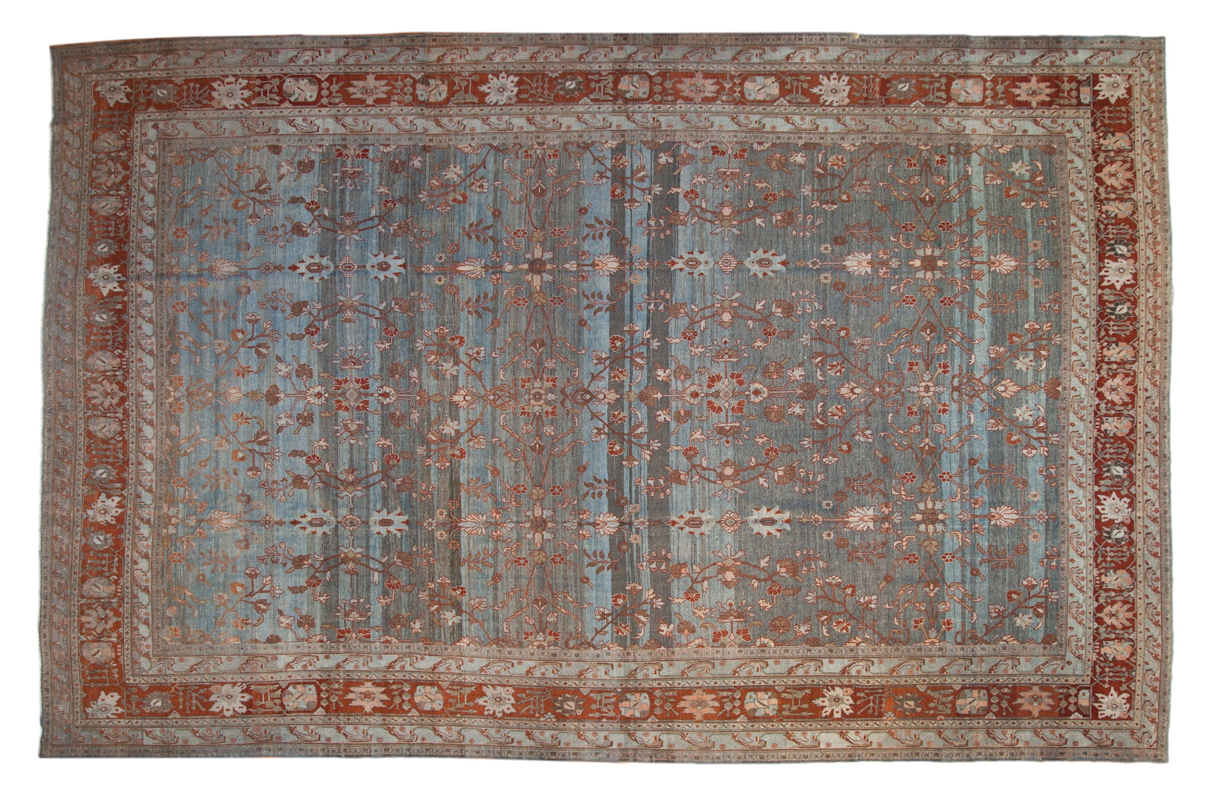 12.5x20 Vintage Distressed Bibikabad Carpet by Old New House® - main product image for Resin Society