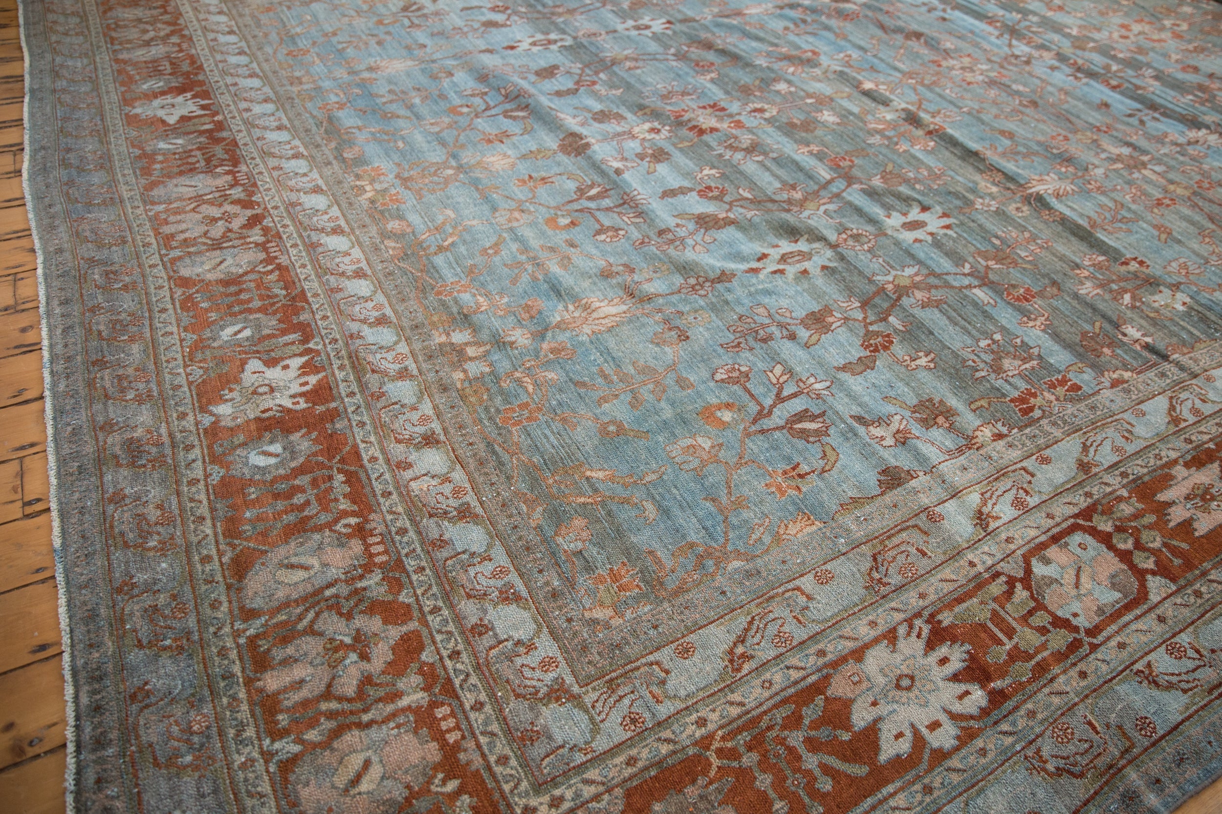 12.5x20 Vintage Distressed Bibikabad Carpet by Old New House® - product image 3 for Resin Society