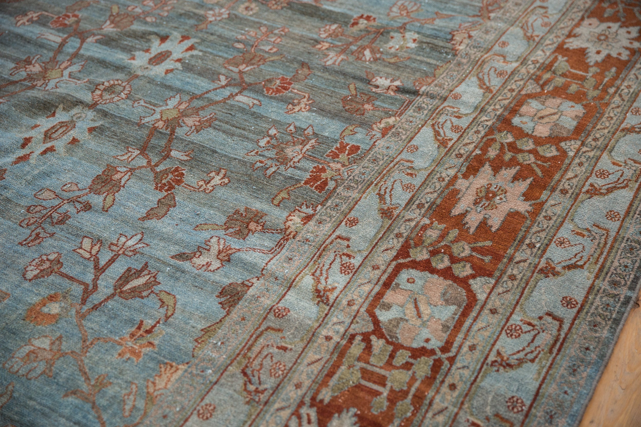 12.5x20 Vintage Distressed Bibikabad Carpet by Old New House® - product image 4 for Resin Society