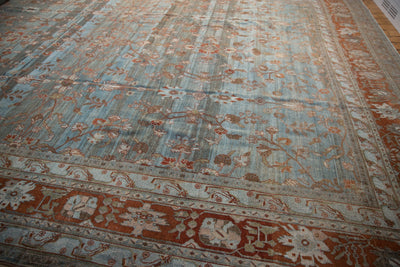 12.5x20 Vintage Distressed Bibikabad Carpet by Old New House® - product image 6 for Resin Society