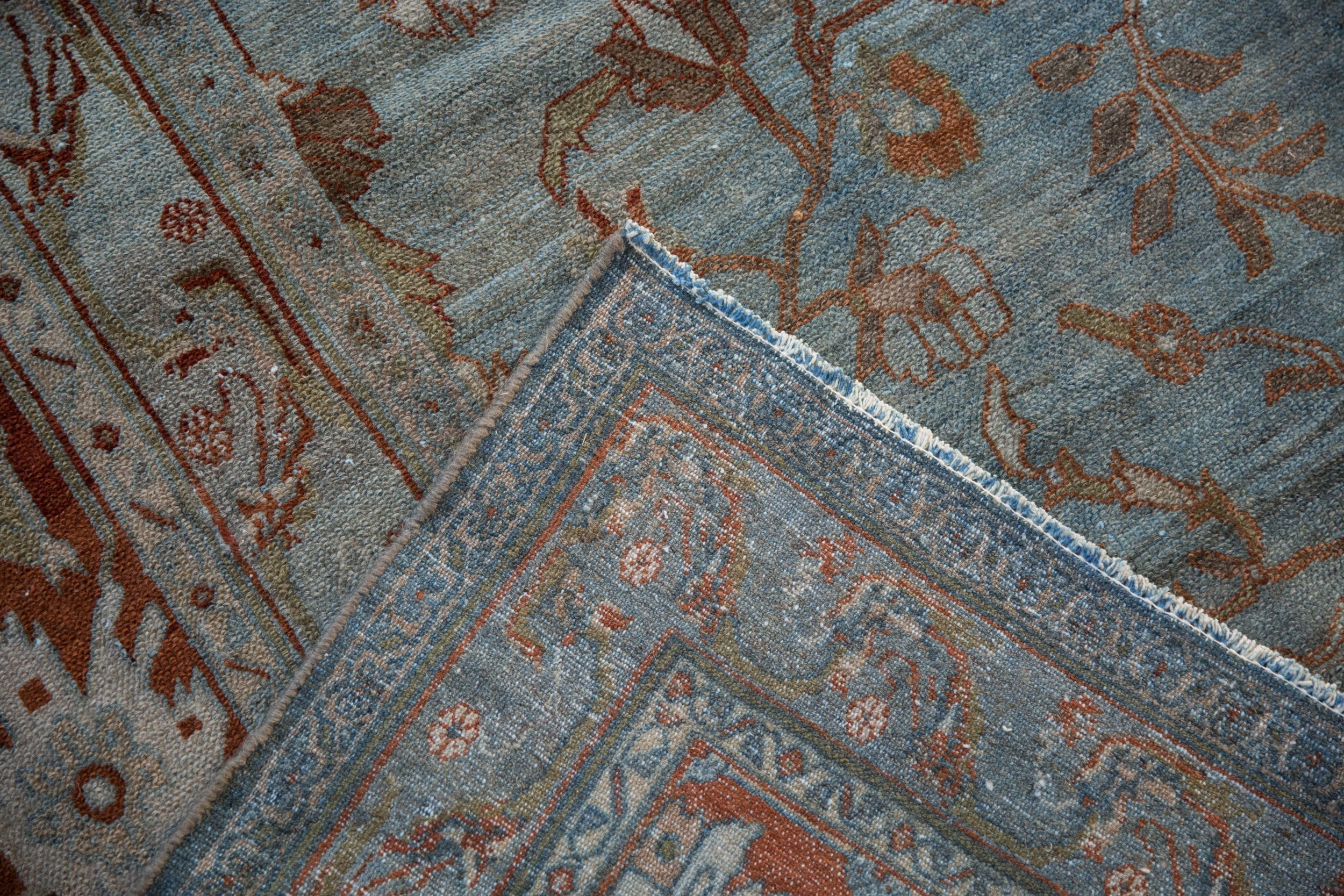 12.5x20 Vintage Distressed Bibikabad Carpet by Old New House® - product image 9 for Resin Society