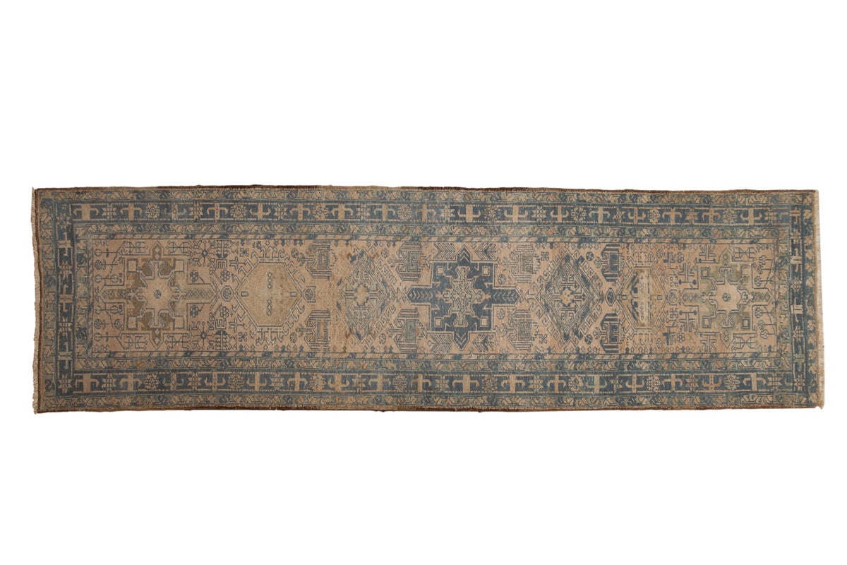 3x11 Vintage Distressed Karaja Rug Runner by Old New House® - main product image for Resin Society