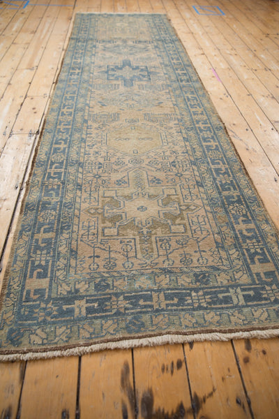 3x11 Vintage Distressed Karaja Rug Runner by Old New House® - product image 3 for Resin Society