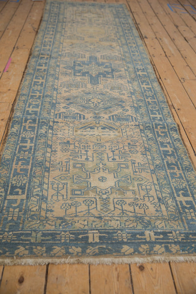 3x11 Vintage Distressed Karaja Rug Runner by Old New House® - product image 6 for Resin Society