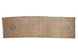 3.5x11 Vintage Distressed Northwest Persian Rug Runner by Old New House® - main product image for Resin Society