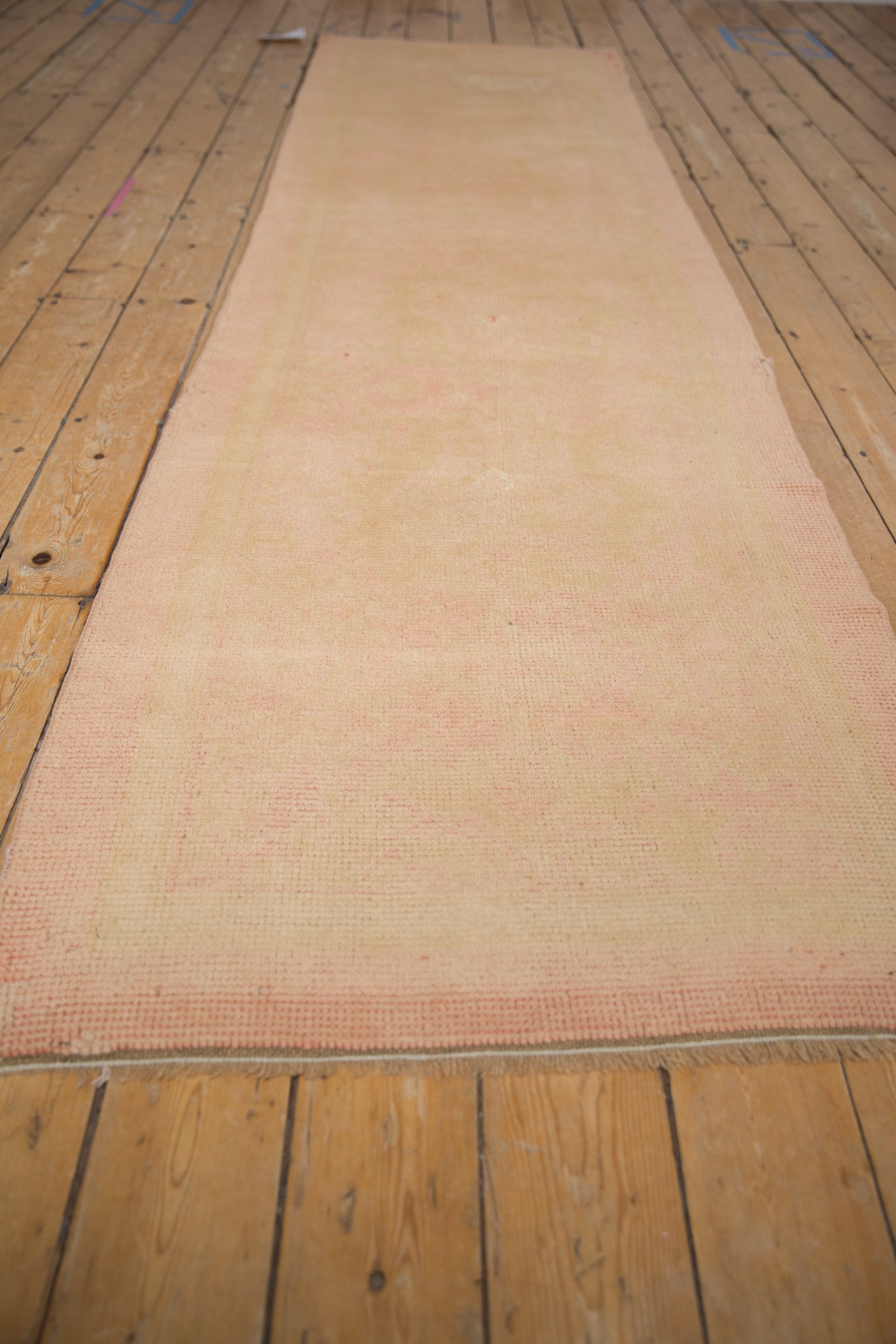 3x11.5 Vintage Distressed Oushak Rug Runner by Old New House® - product image 7 for Resin Society