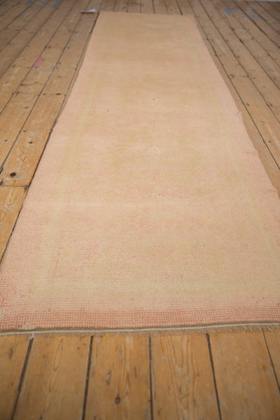 3x11.5 Vintage Distressed Oushak Rug Runner by Old New House® - product image 7 for Resin Society
