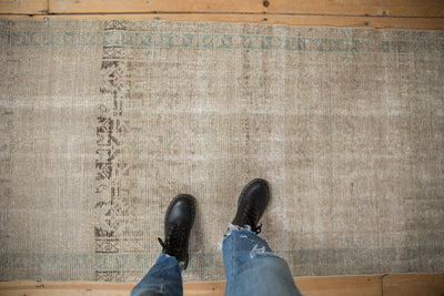 3x14 Vintage Fine Distressed Hamadan Rug Runner by Old New House® - product image 2 for Resin Society