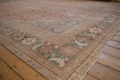10.5x13 Vintage Distressed Mahal Carpet by Old New House® - product image 3 for Resin Society