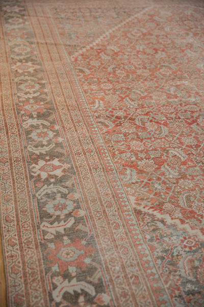 10.5x13 Vintage Distressed Mahal Carpet by Old New House® - product image 5 for Resin Society
