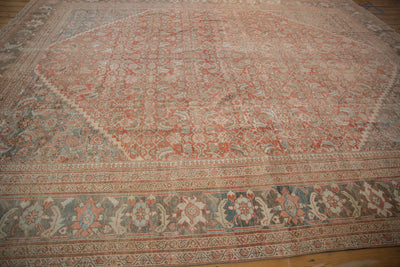 10.5x13 Vintage Distressed Mahal Carpet by Old New House® - product image 7 for Resin Society