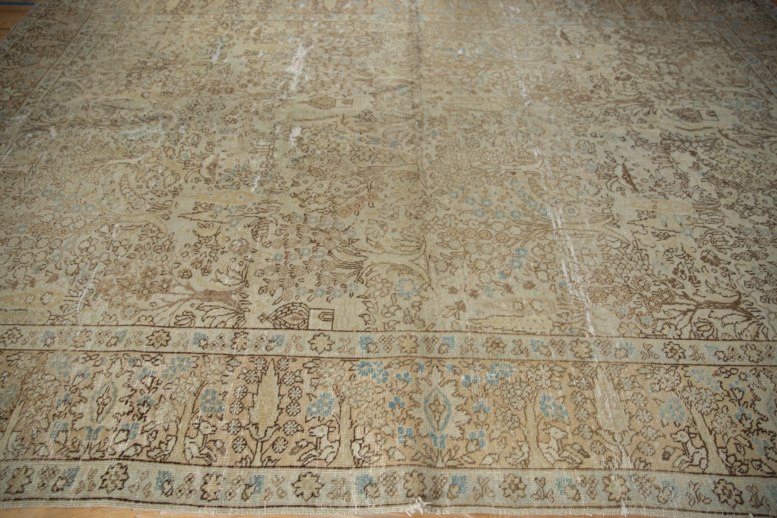 6.5x9.5 Vintage Distressed Tabriz Carpet by Old New House® - product image 7 for Resin Society