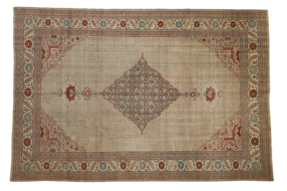 8x12 Vintage Distressed Tabriz Carpet by Old New House® - main product image for Resin Society