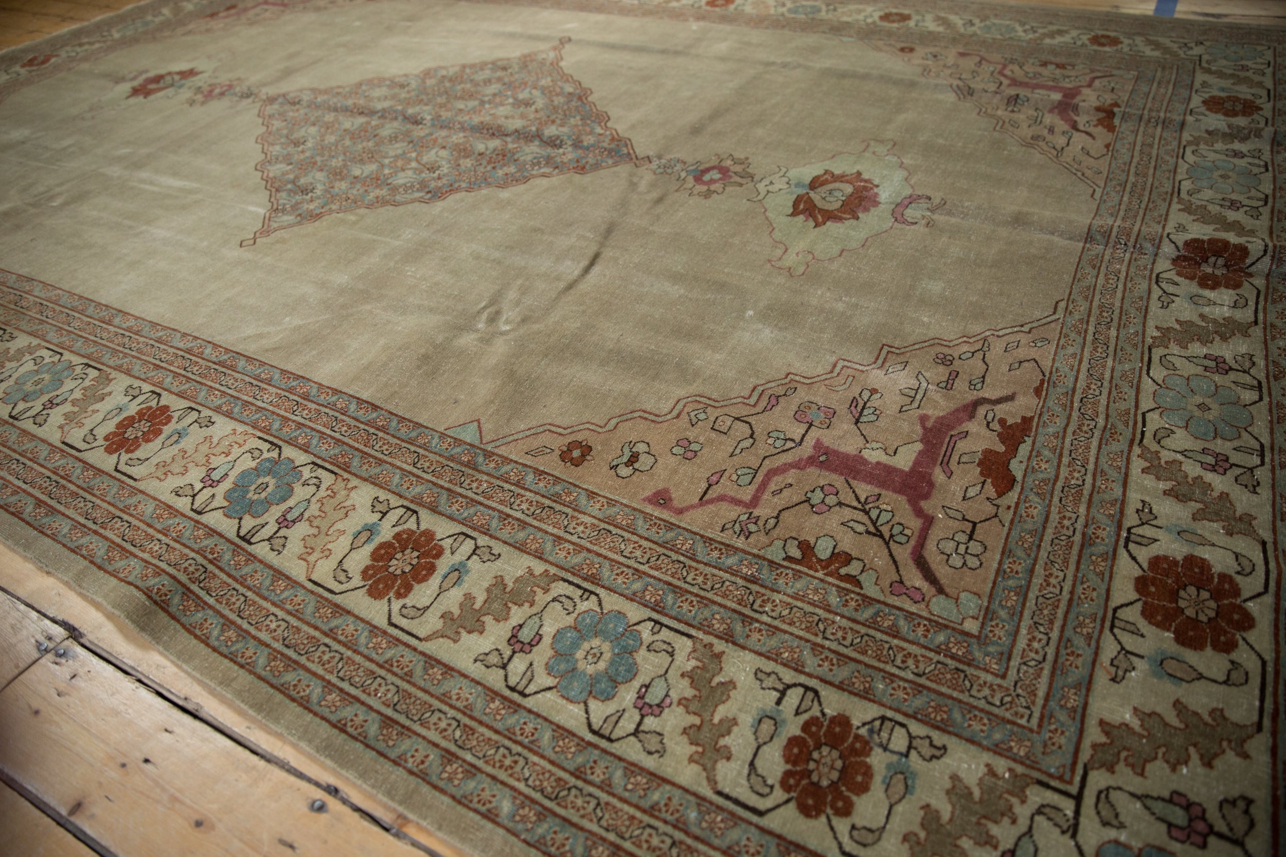 8x12 Vintage Distressed Tabriz Carpet by Old New House® - product image 4 for Resin Society
