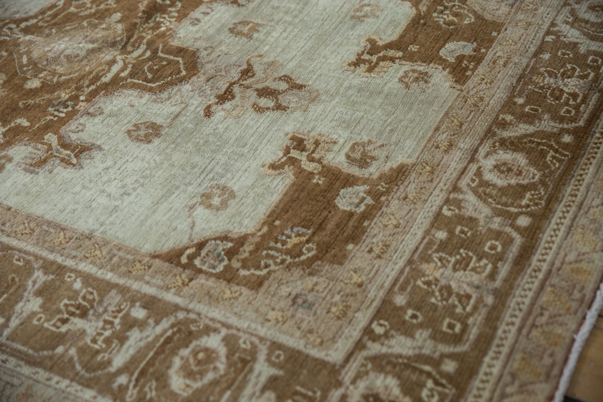 5x7 Vintage Distressed Oushak Rug by Old New House® - product image 4 for Resin Society