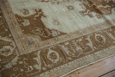 5x7 Vintage Distressed Oushak Rug by Old New House® - product image 7 for Resin Society