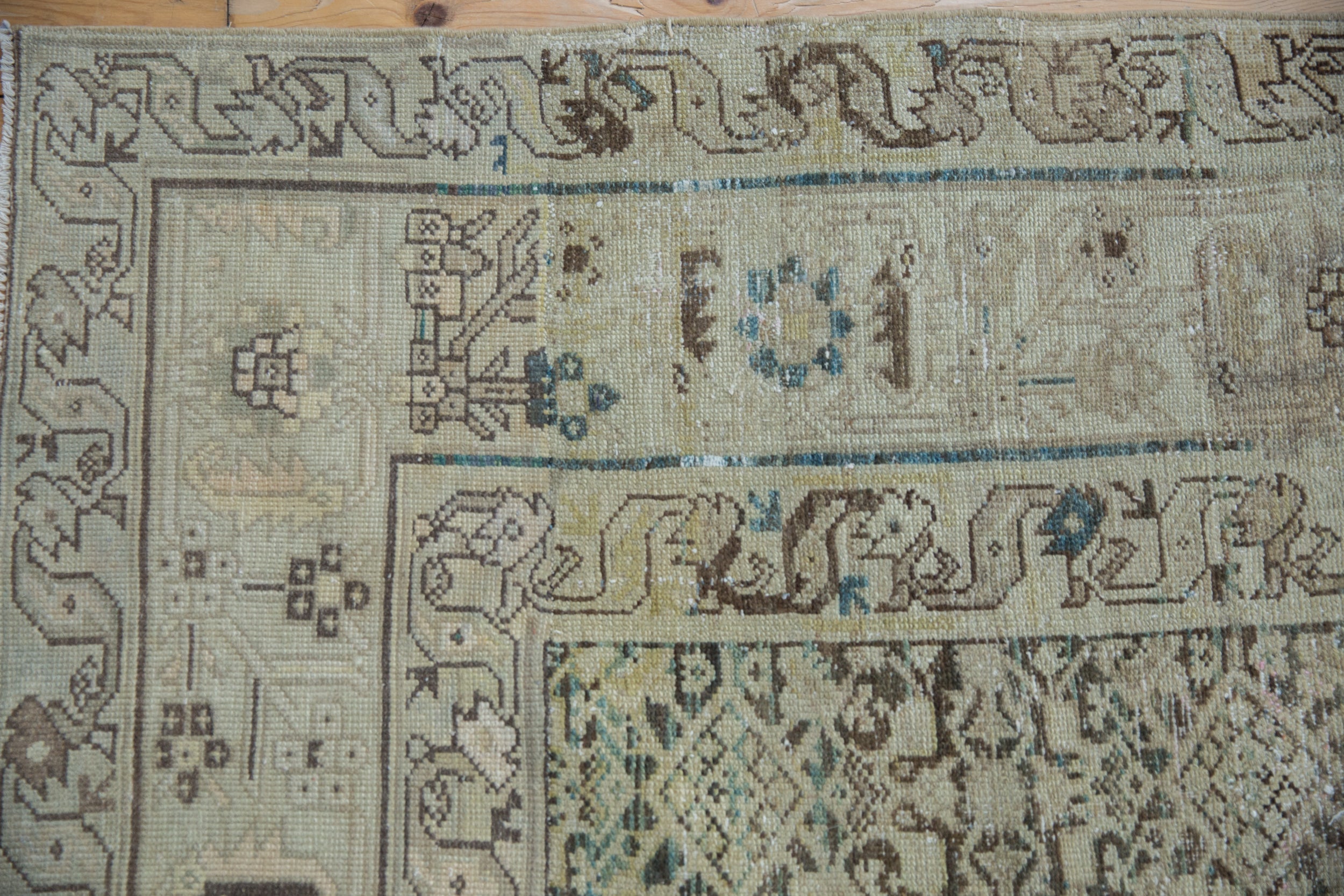 6.5x9.5 Vintage Distressed Hamadan Carpet by Old New House® - product image 3 for Resin Society