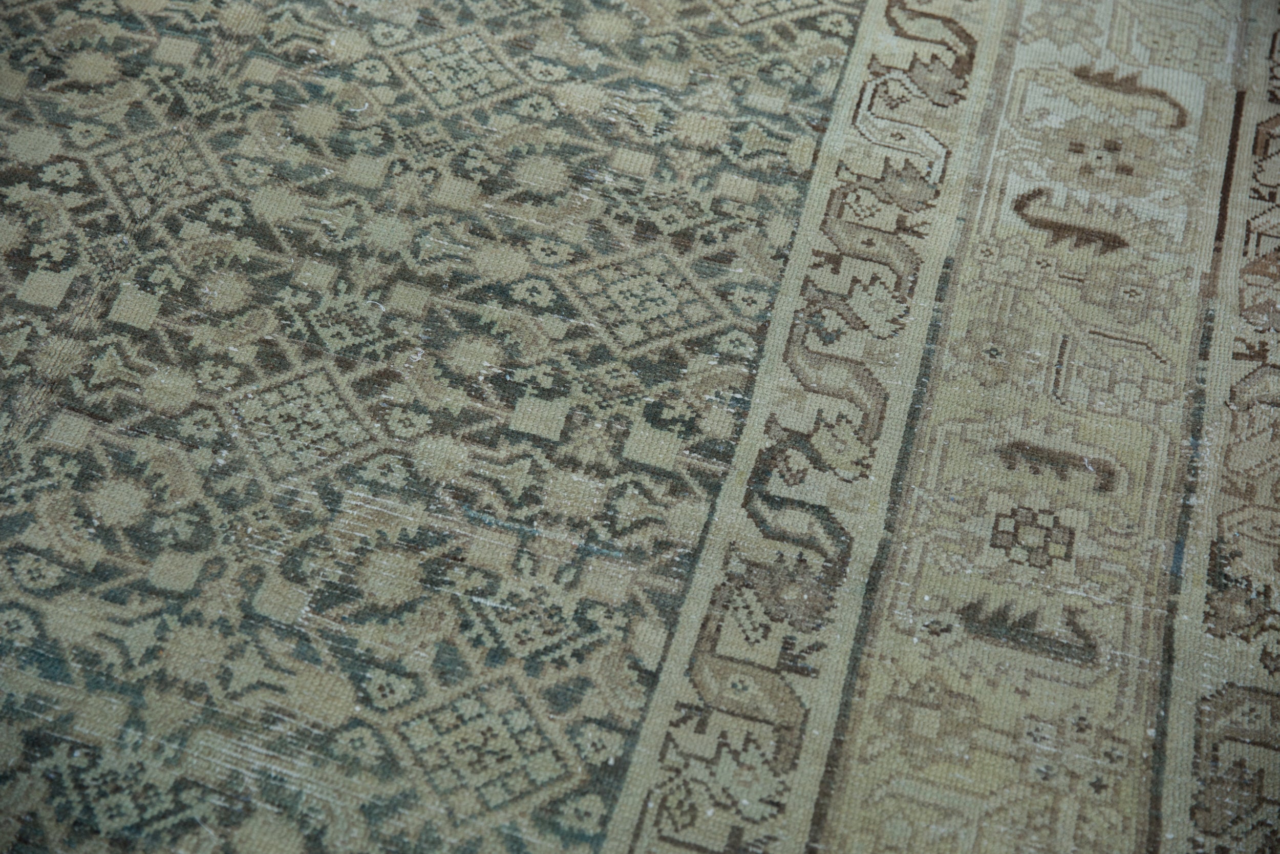 6.5x9.5 Vintage Distressed Hamadan Carpet by Old New House® - product image 10 for Resin Society