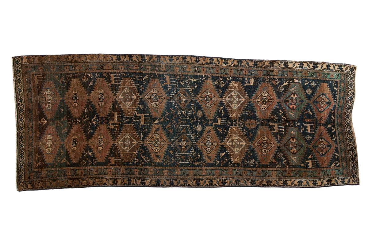 4x10.5 Vintage Distressed Kurd Rug Runner by Old New House® - main product image for Resin Society