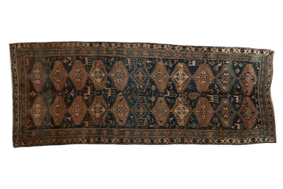 4x10.5 Vintage Distressed Kurd Rug Runner by Old New House® - main product image for Resin Society