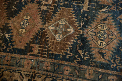 4x10.5 Vintage Distressed Kurd Rug Runner by Old New House® - product image 6 for Resin Society