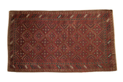 3x6 Vintage Distressed Belouch Rug Runner by Old New House® - main product image for Resin Society