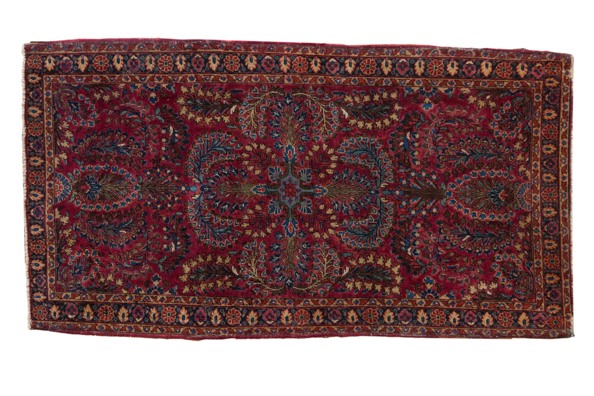 2.5x5 Vintage American Sarouk Rug Runner by Old New House® - main product image for Resin Society