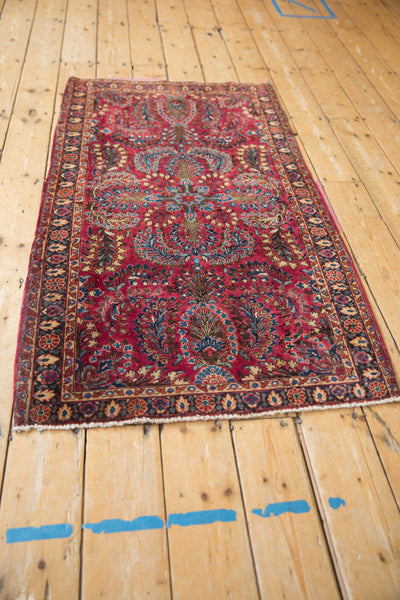 2.5x5 Vintage American Sarouk Rug Runner by Old New House® - product image 5 for Resin Society