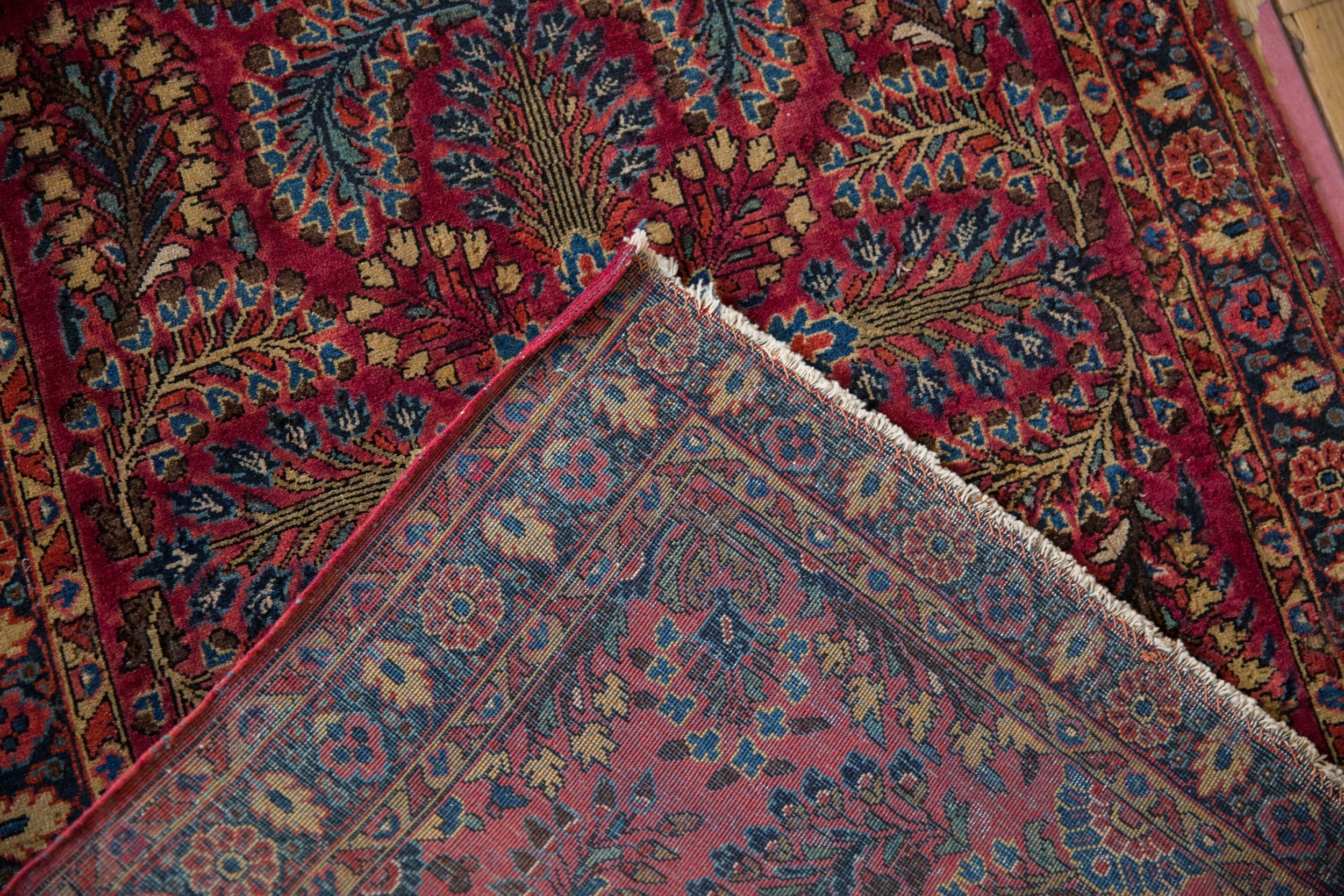 2.5x5 Vintage American Sarouk Rug Runner by Old New House® - product image 8 for Resin Society