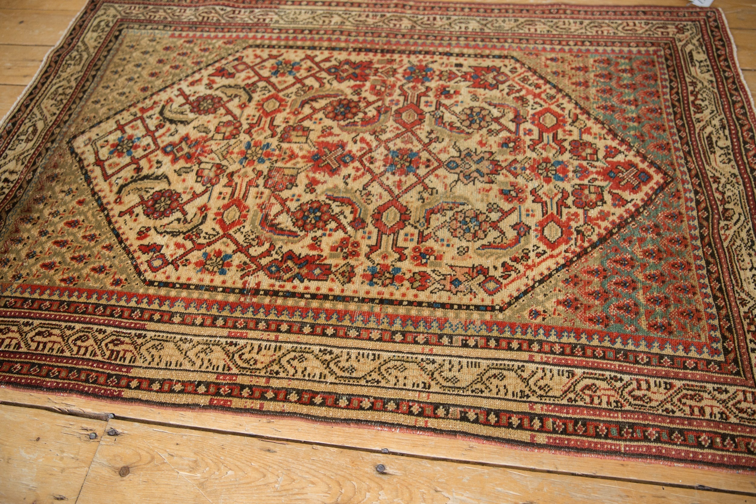3.5x5 Vintage Distressed Serbend Rug by Old New House® - product image 7 for Resin Society