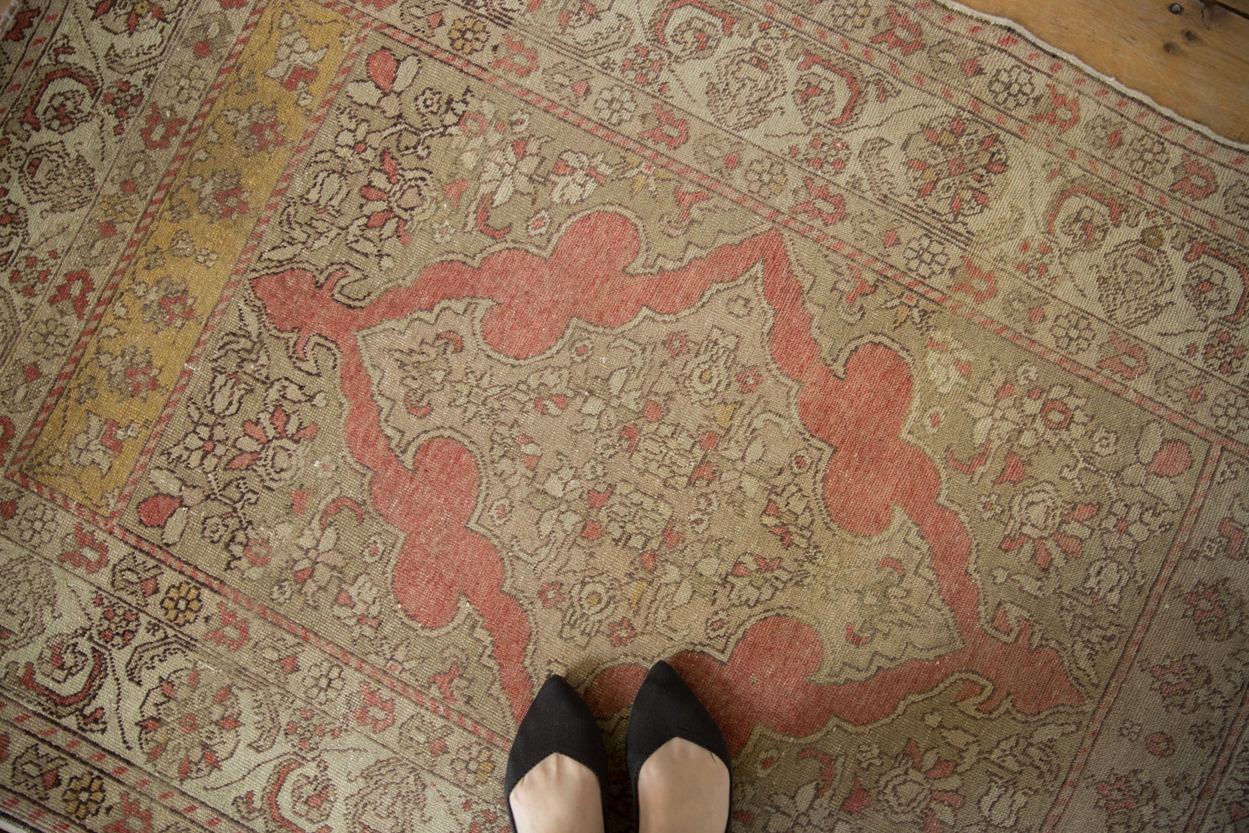 4x5.5 Vintage Distressed Kayseri Rug by Old New House® - product image 2 for Resin Society