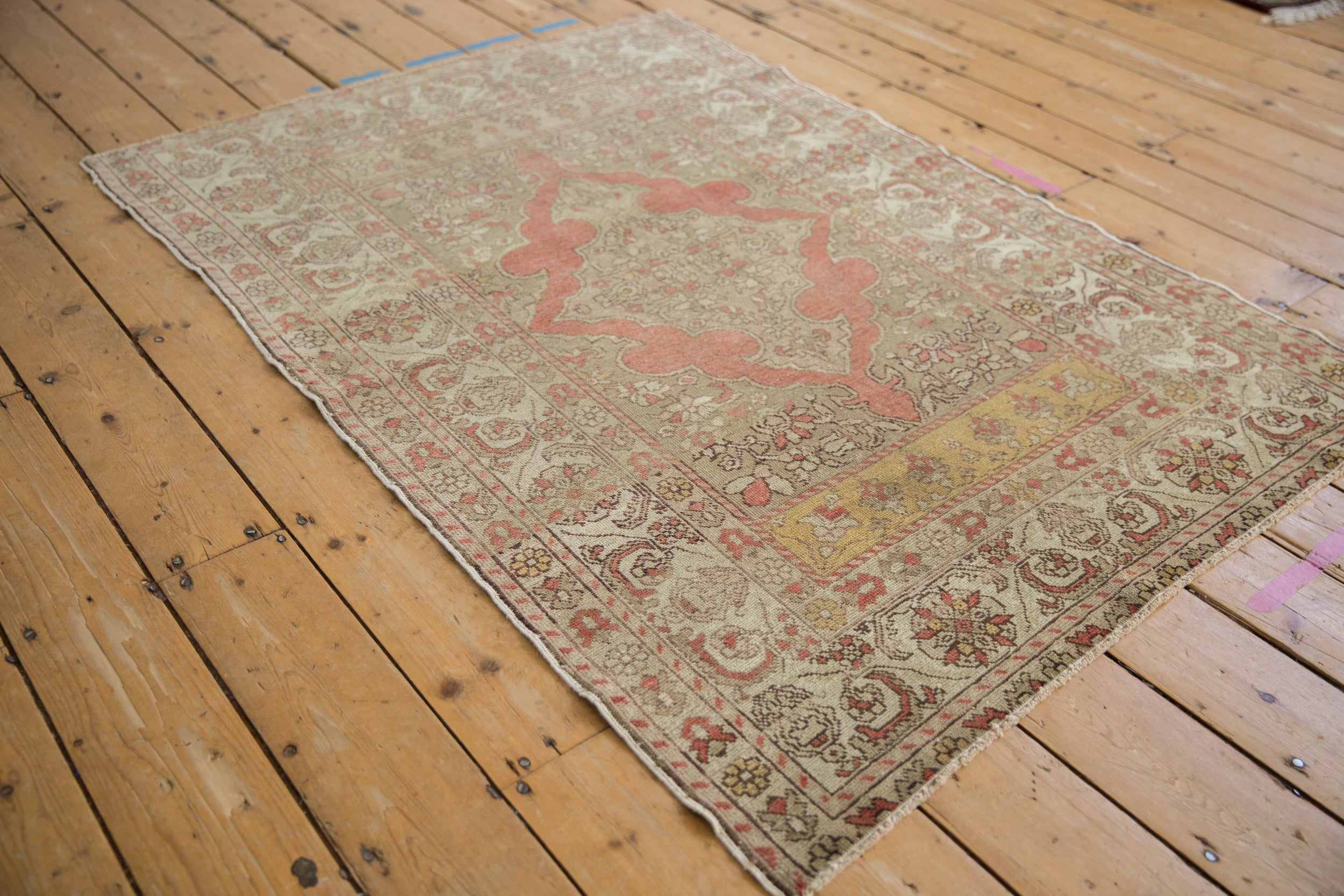 4x5.5 Vintage Distressed Kayseri Rug by Old New House® - product image 4 for Resin Society