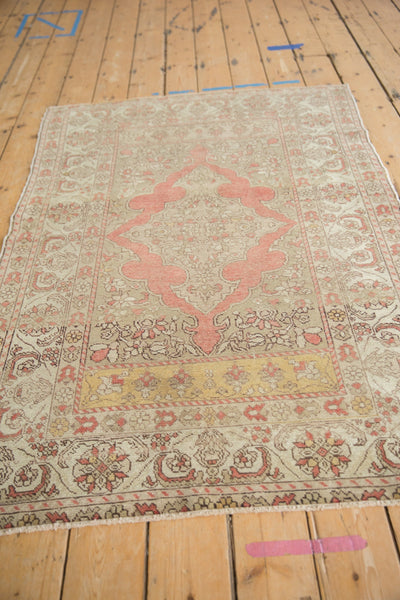 4x5.5 Vintage Distressed Kayseri Rug by Old New House® - product image 6 for Resin Society