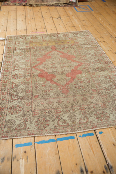 4x5.5 Vintage Distressed Kayseri Rug by Old New House® - product image 7 for Resin Society