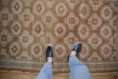 4x7 Vintage Distressed Belouch Rug by Old New House® - product image 2 for Resin Society