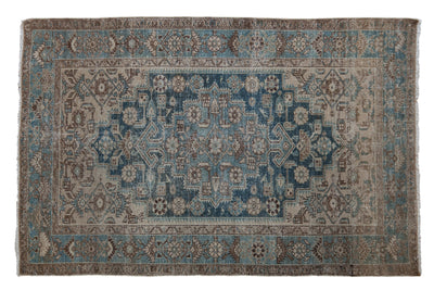 4x6.5 Vintage Distressed Hamadan Rug by Old New House® - main product image for Resin Society