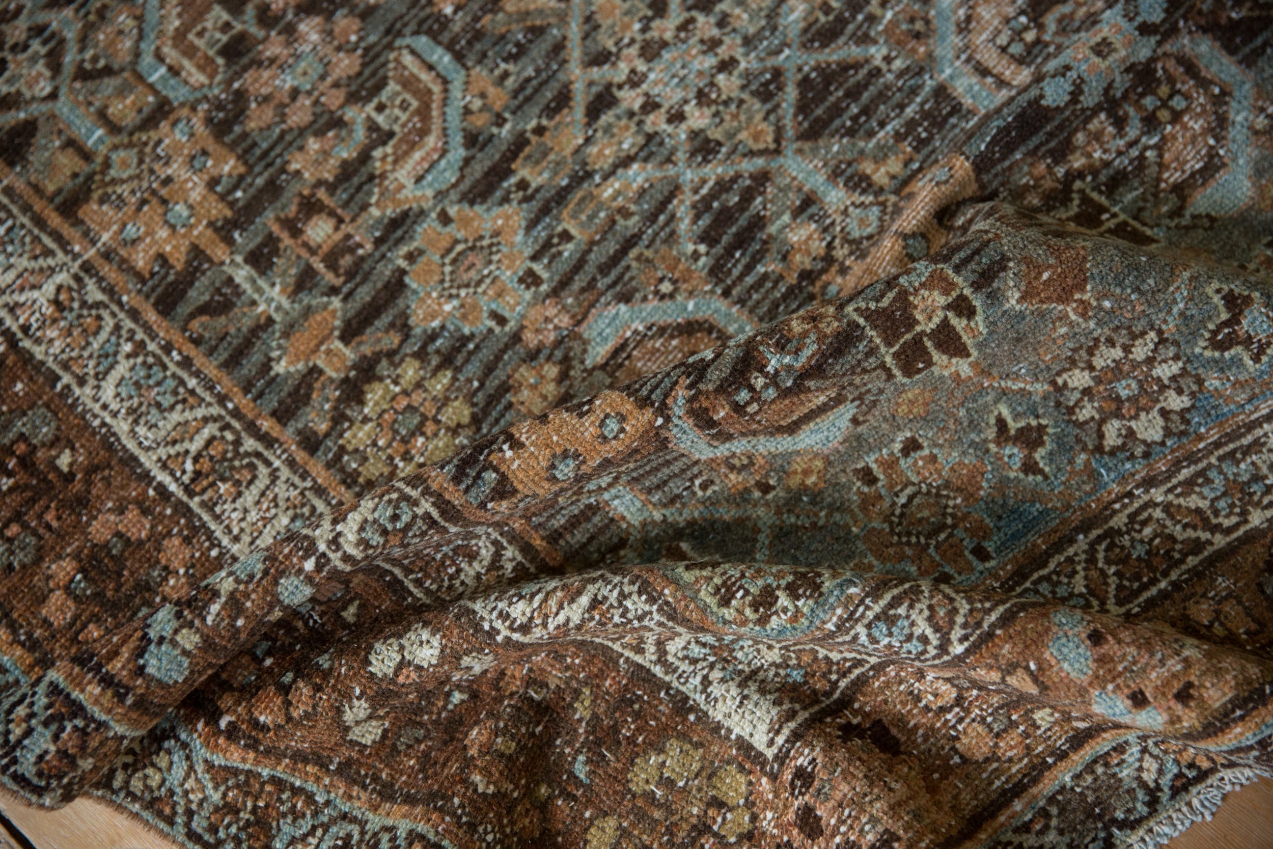 3.5x6 Vintage Distressed Malayer Rug by Old New House® - product image 9 for Resin Society