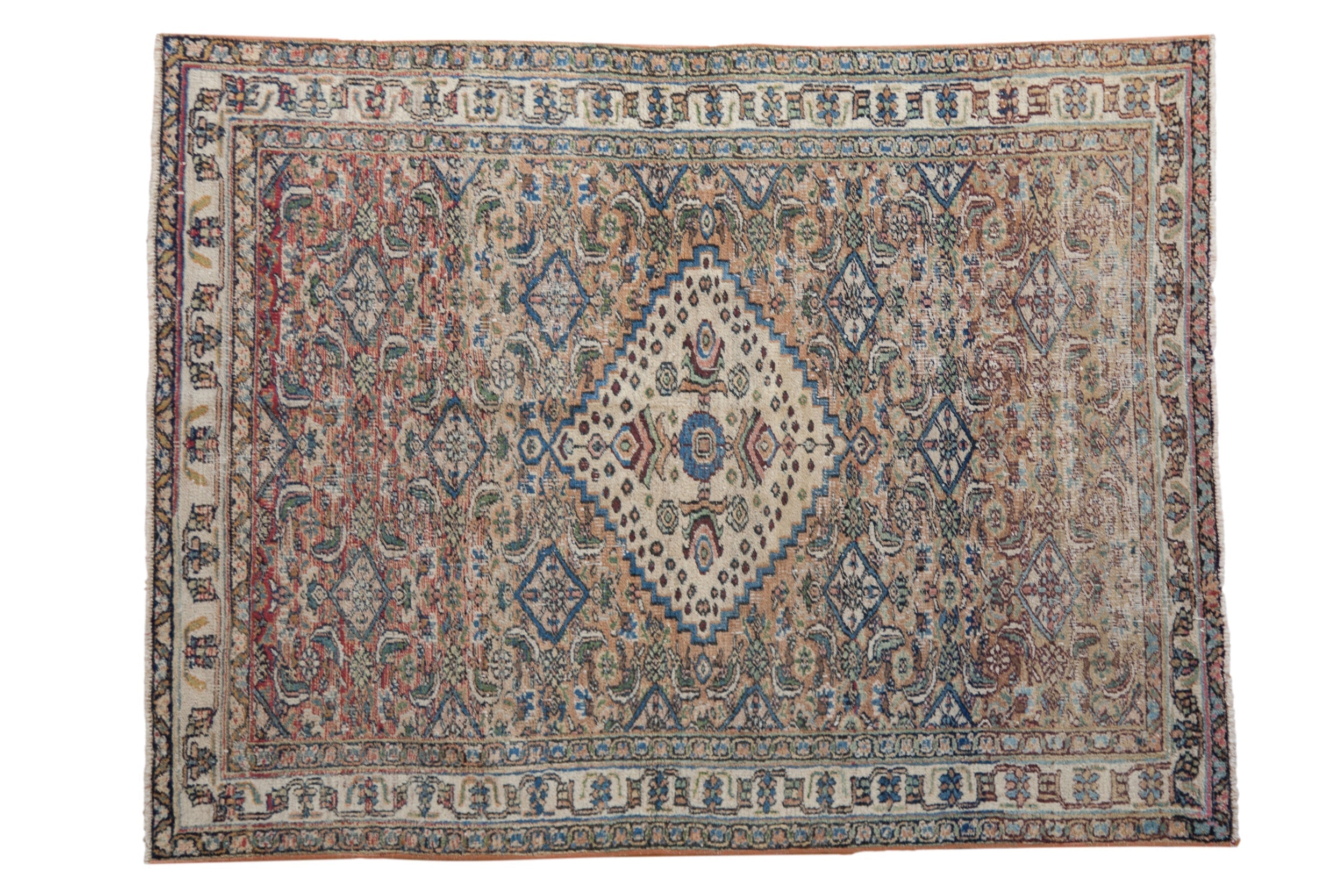 3.5x5 Vintage Distressed Khorassan Rug by Old New House® - main product image for Resin Society