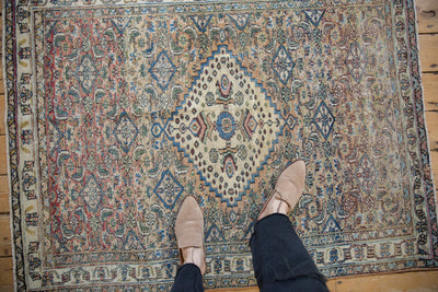 3.5x5 Vintage Distressed Khorassan Rug by Old New House® - product image 2 for Resin Society