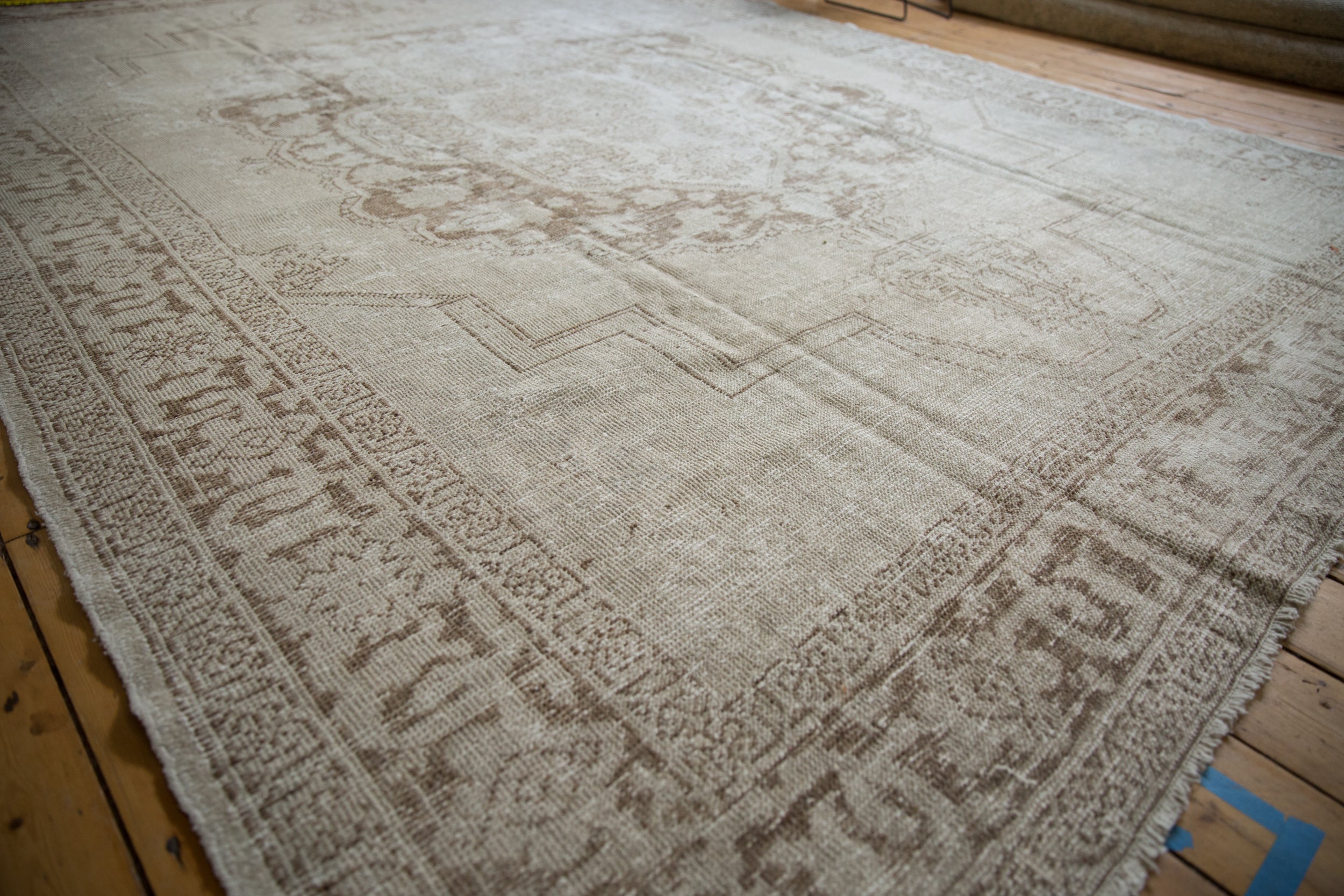 8.5x11.5 Vintage Distressed Oushak Carpet by Old New House® - product image 4 for Resin Society