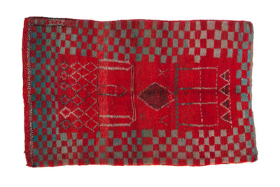 4x6.5 Vintage Moroccan Rug by Old New House® - main product image for Resin Society
