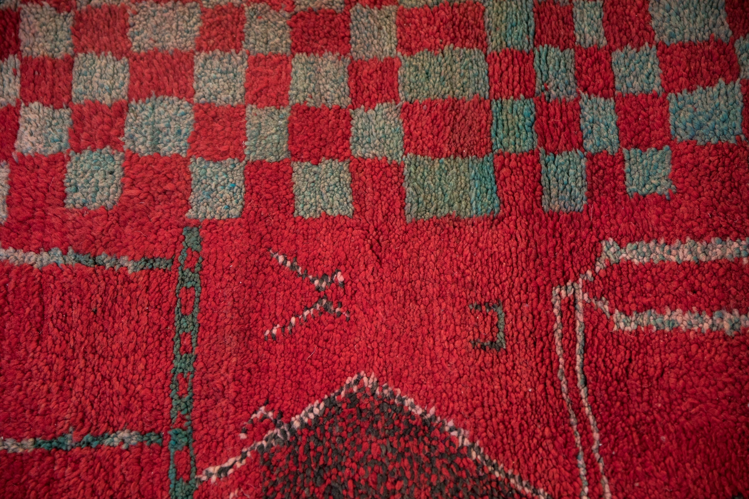 4x6.5 Vintage Moroccan Rug by Old New House® - product image 3 for Resin Society