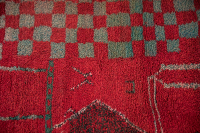 4x6.5 Vintage Moroccan Rug by Old New House® - product image 3 for Resin Society