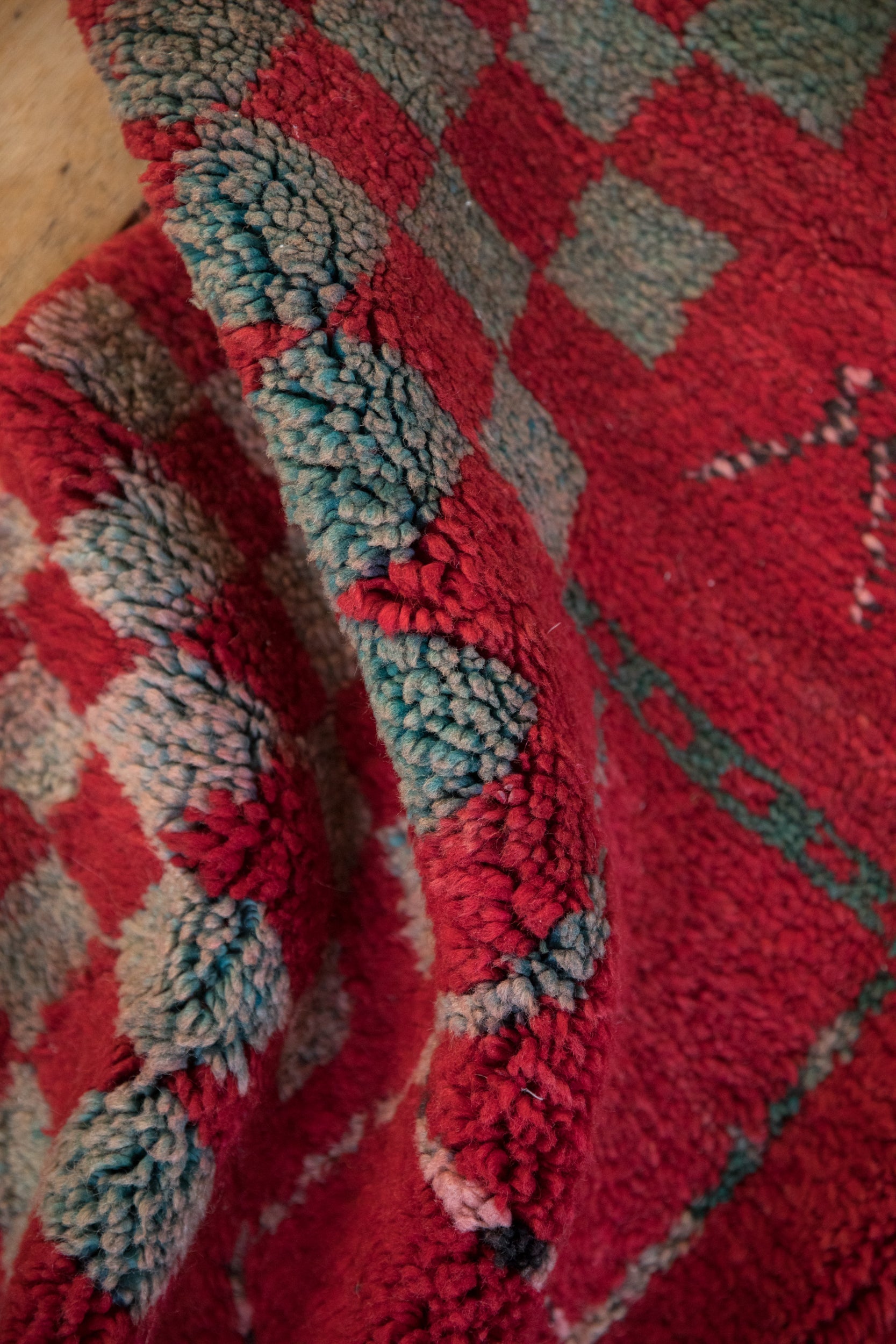4x6.5 Vintage Moroccan Rug by Old New House® - product image 8 for Resin Society